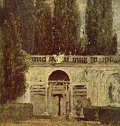 Diego Velazquez Im Garten der Villa Medici in Rom Spain oil painting artist